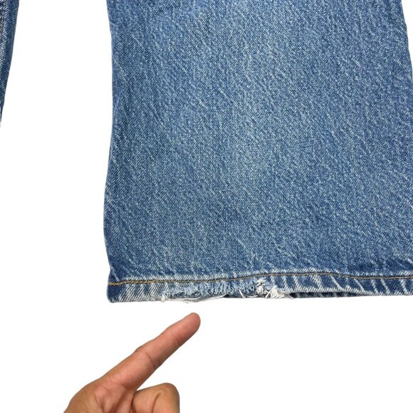 Vintage Levis Jeans Light Wash Orange Tab Straight- NO tag-Measures Men’s 40x28 - Picture 8 of 11